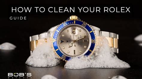 how to clean a rolex dial|should i polish my rolex.